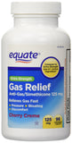 Equate relief gaz, pastilles masticables goût cerise crème, soulage rapidement les gaz.