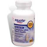 Equate Santé Masculine Complète - bouteille: soutien nutritionnel pour hommes 50+, énergie et immunité