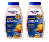 Equate antiacide fort au goût tropical, comprimés à mâcher, pratique en voyage