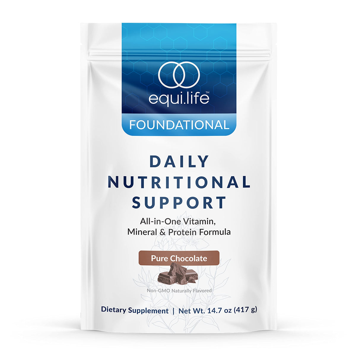 Shake Equilife au chocolat dans une bouteille, pratique pour le petit-déjeuner