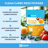 Equip Clean Carbs au miel et poudre, douceur rassasiante et source d'antioxydants.