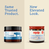 Equip Foods Core Colostrum Poudre: doseur-3g, mesure précise pour chaque portion.