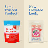Equip Prime Protéine Fraise – préparation rapide d'une boisson protéinée
