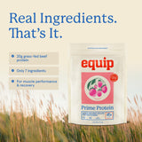 Equip Prime Protéine Fraise – goût fruité authentique et agréable