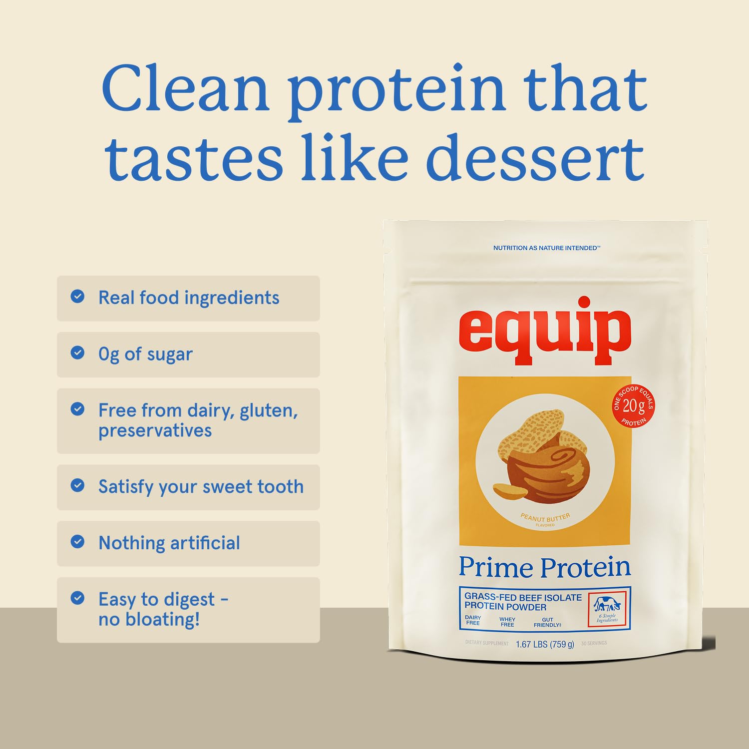 Equip Prime Protein Poudre: mélange dans une boisson, texture lisse après entraînement.