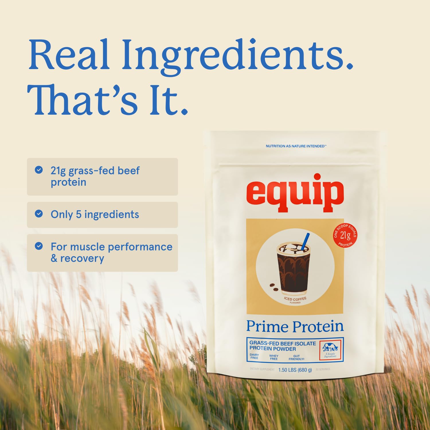Equip Prime Protéine Boeuf Cannelle Roulée – goût réconfortant et naturel