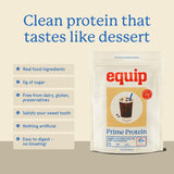 Equip Prime Protéine Boeuf Fraise – dessert sain et pratique