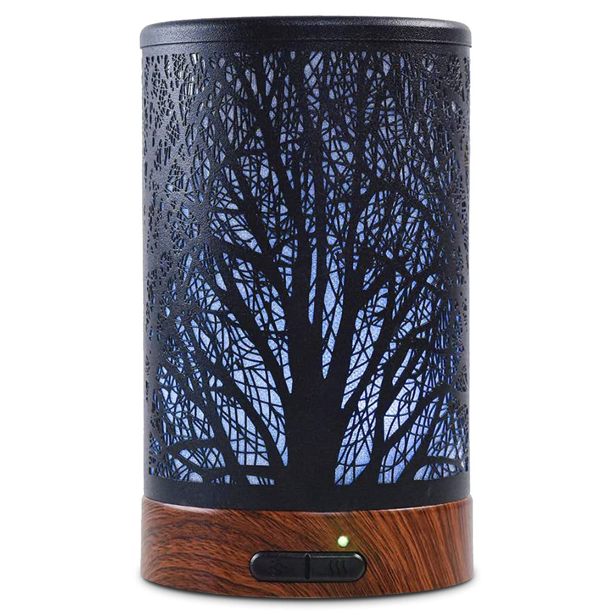EQUSUPRO diffuseur 150ml noir métallique, idéal pour aromathérapie à la maison.