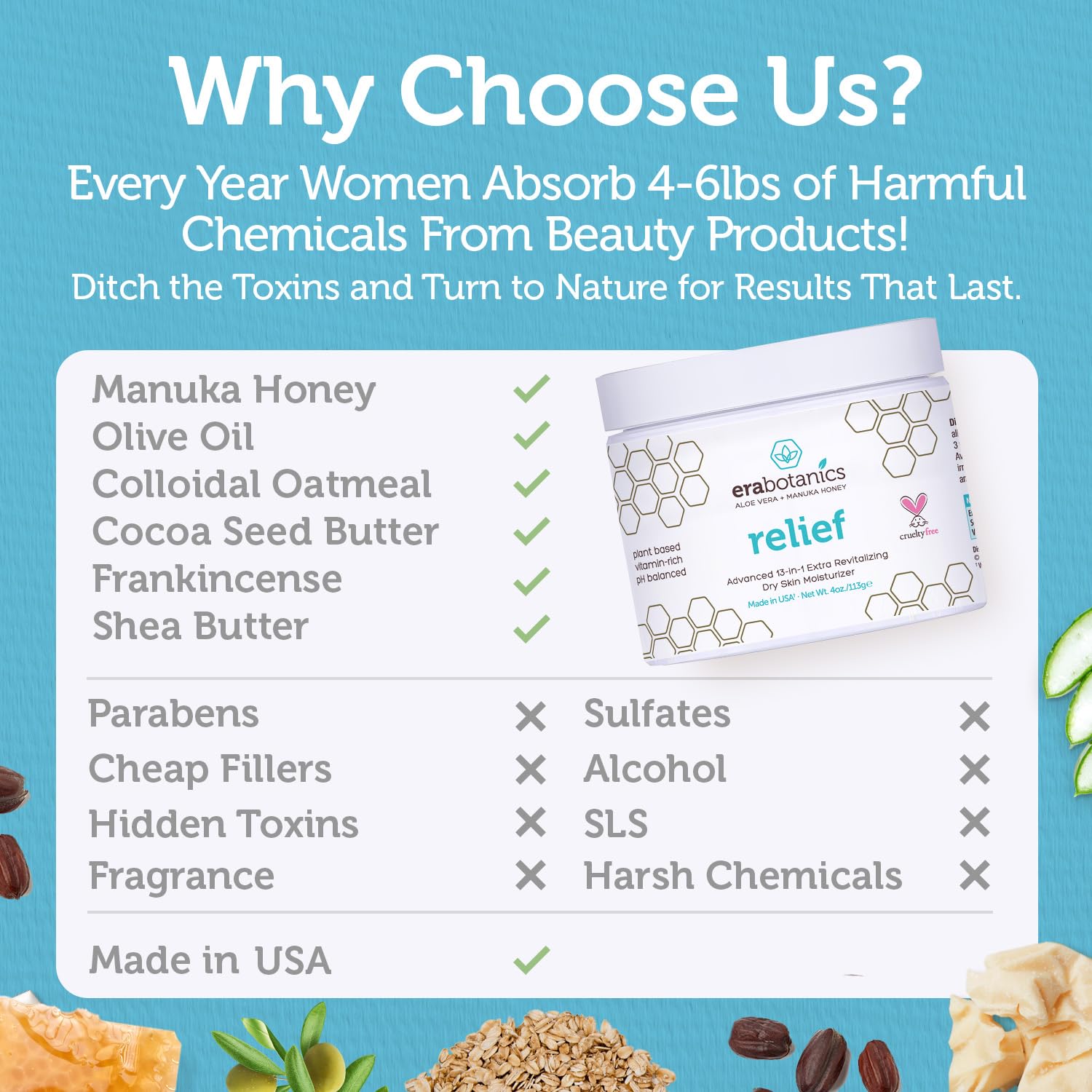 Miel de Manuka Era Organics, nutriments essentiels pour la peau.
