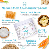Texture crème non grasse Era Organics qui pénètre rapidement.