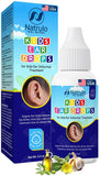 Gouttes Erbaid Natrulo dans une bouteille, soin doux pour les oreilles des enfants