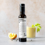 Erbology huile de chardon-marie, vitamine E et antioxydants pour soins cutanés nocturnes.