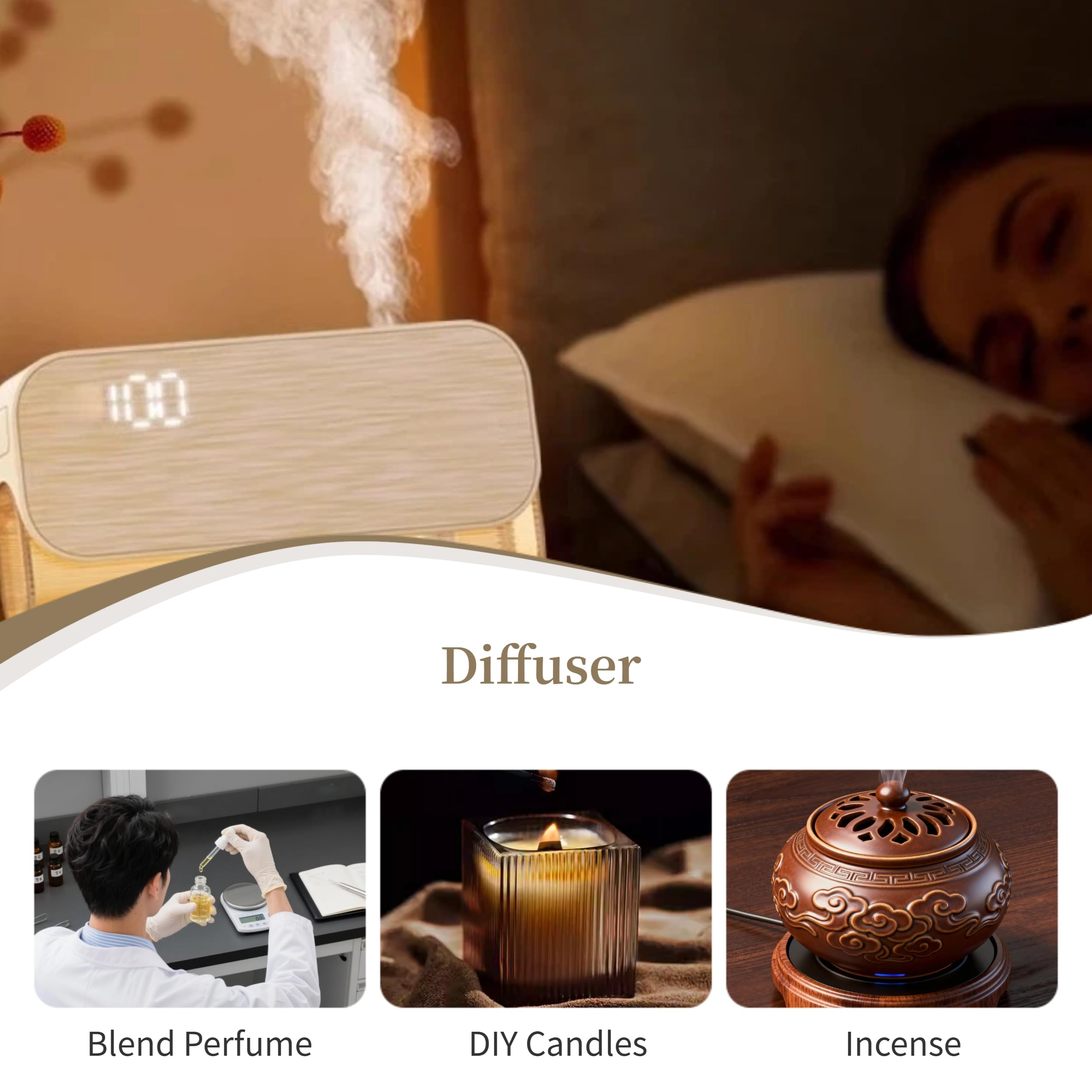 Ercao Oud pur — bougie artisanale pour ambiance apaisante.