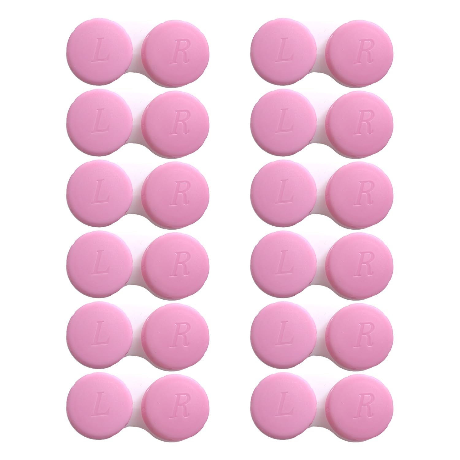 Boîte Erewa rose 12 pack, rangement pratique pour lentilles.