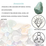 Erliway amazonite brute pour bijoux faits main et projets artisanaux