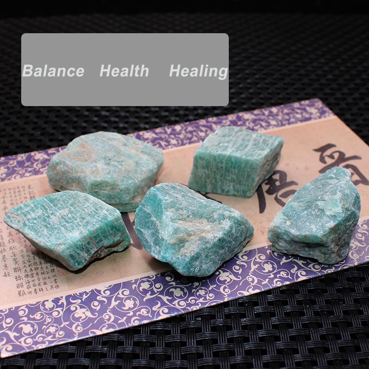 Erliway amazonite brute équilibre des chakras et pratique spirituelle