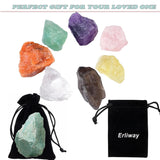 Erliway amazonite brute densité élevée, cadeau authentique