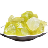 Erliway Citrine brute, couleur profonde, parfait pour bijoux et cabochons.