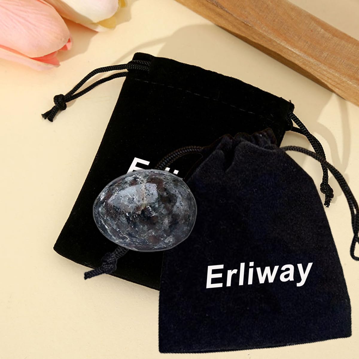 Erliway Flame Yooperlite, pierre de collection pour passionnés de cristaux