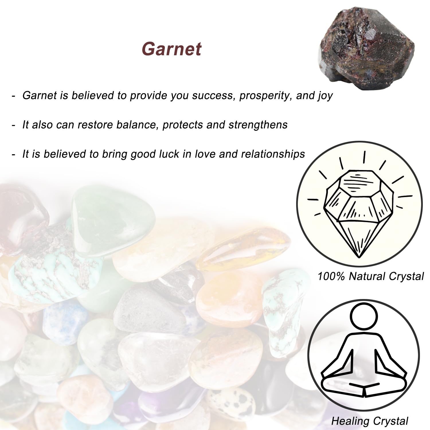 Erliway Garnet brut – densite eleve, pour pieces durables.