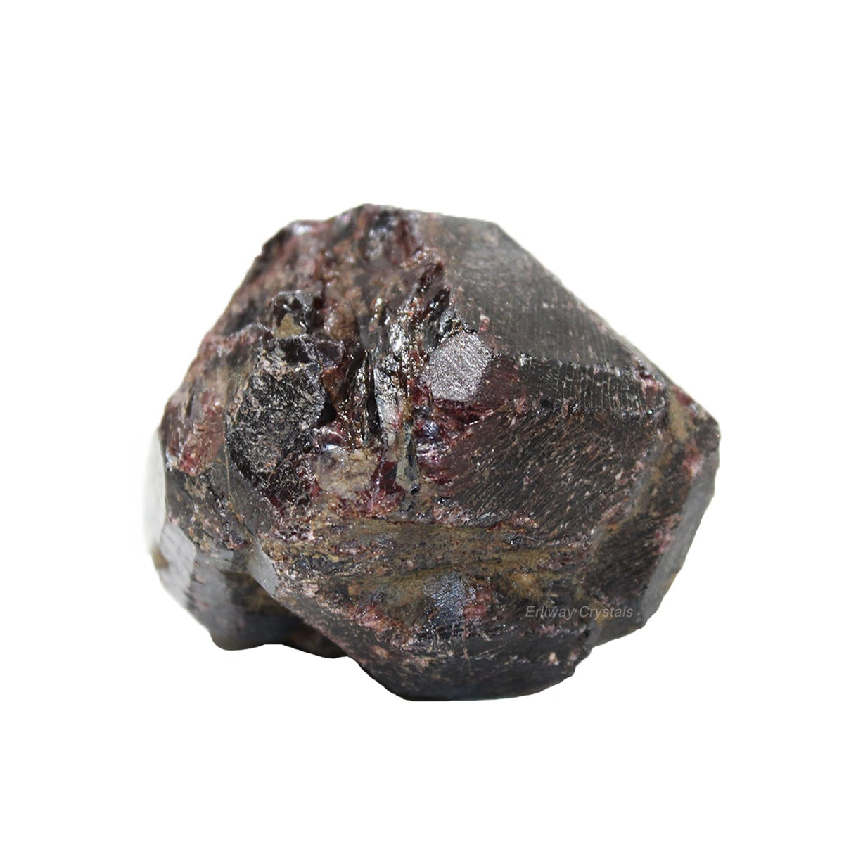 Erliway Garnet brut – pierre-naturelle, idéale pour décoration durable.