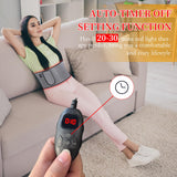 Esbaybulbs ceinture cible les jambes et les genoux pour récupération.
