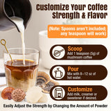 Esowbe Mushroom Coffee café végétalien sans sucre pour un mode de vie sain