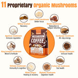 Esowbe Mushroom Coffee, tasse prête pour énergie et concentration