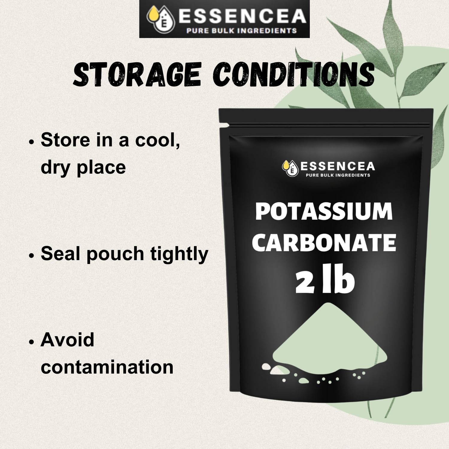 Contrôle qualité sur chaque lot de carbonate de potassium Essencea.
