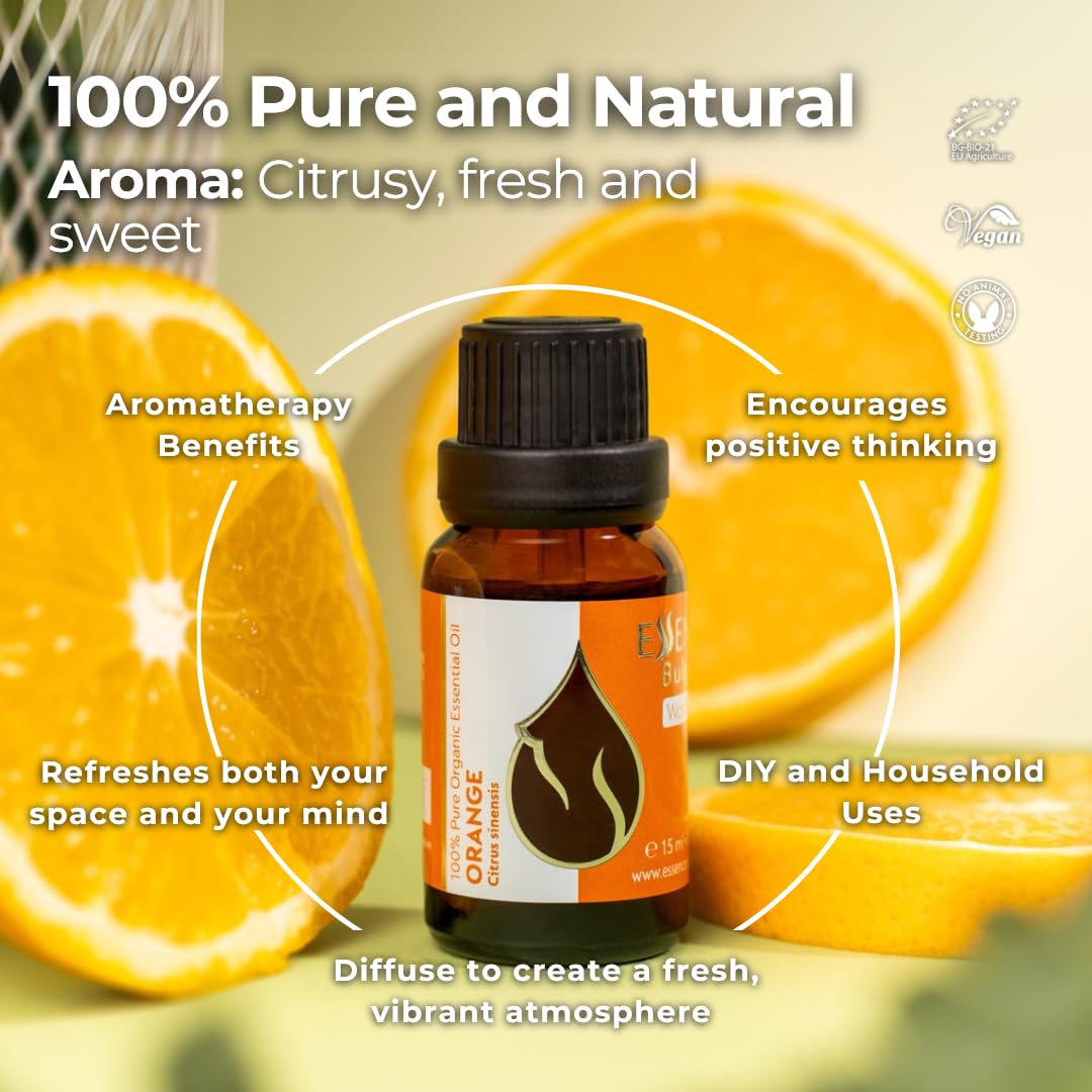 Essences Bulgaria huile d'orange pour créations maison