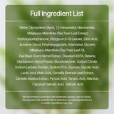 ESSENHERB Tea Tree 90 Clear Body Mist — Senteur naturelle pour une sensation fraîche.