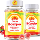 Gomme ESSENJOYY Complexe B méthylé, texture agréable et soutien potentiel d énergie.