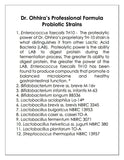 Dr Ohhira Essential Formulas montre les métabolites post-biotiques pour le bien-être intestinal.