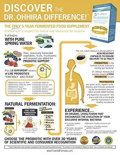 Dr. Ohhira's Probiotics Professionnel – échantillons voyage, simplicité en déplacement.