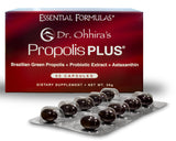 Essential Formulas Propolis Plus — Bouteille visible, soutien possible au système immunitaire.