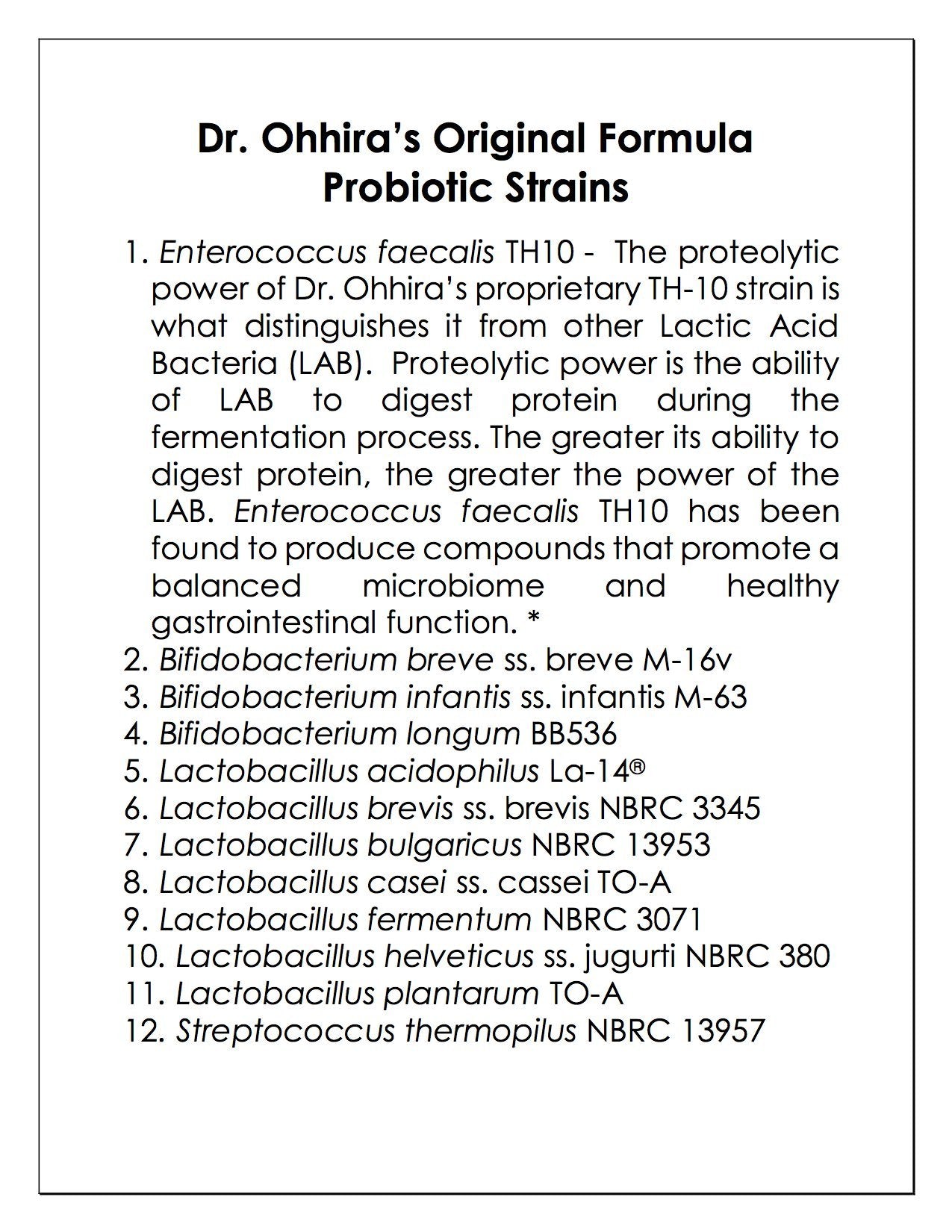 Essential Formulas Probiotiques Originales - sans OGM et végétarien, respect des régimes