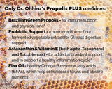 Essential Formulas Propolis Plus extrait fermenté de légumes, support probiotiques intégré.