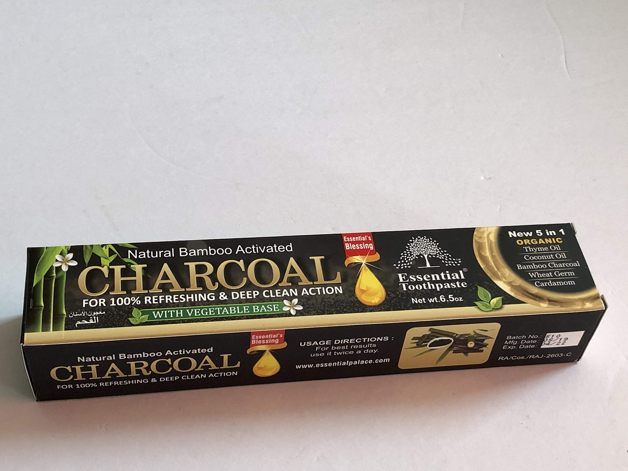 Essential Palace dentifrice texture creme douce, sensation agréable pendant le brossage.