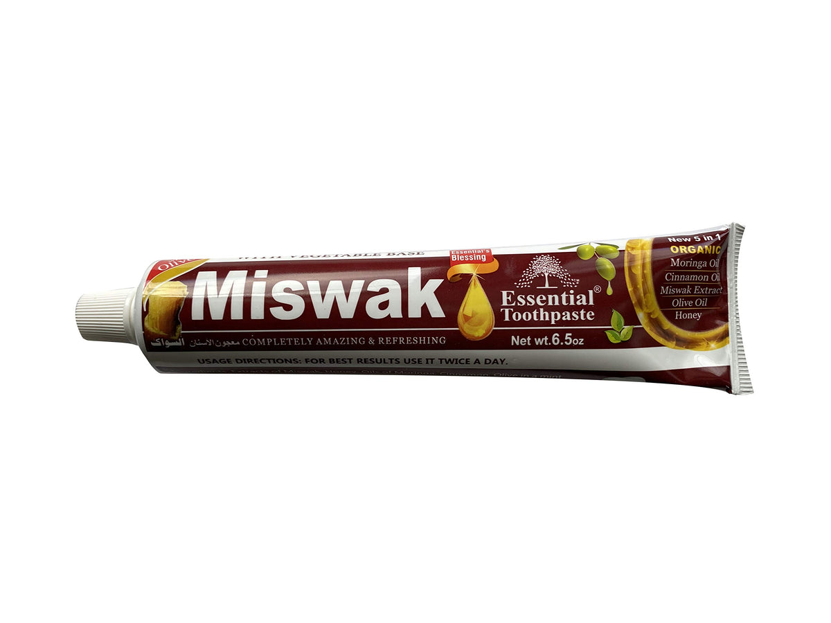 Essential Palace Tube dentifrice Miswak Herbal pour une fraîcheur naturelle durable.