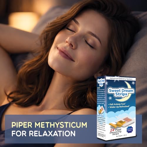 Essentiel Source Sweet Dream Strips – mélatonine naturelle pour un sommeil plus régulier