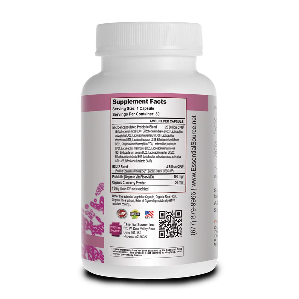 Essential Source Triactive Biotiques – prébiotique VitaFiber biologique pour l’équilibre intestinal.