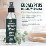 essentiallybased Eucalyptus: arôme salle de bain pure huile essentielle pour vapeur.