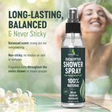 essentiallybased Eucalyptus: diffusion aromatique rafraîchissante dans la douche.