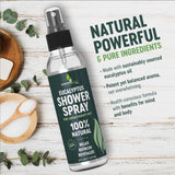 essentiallybased Eucalyptus: brume douche aromathérapie pour expérience spa à domicile.