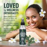 essentiallybased Eucalyptus: vapeur-douche spa pour détente aromatique.