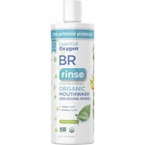 Essential Oxygen rinçage menthe poivrée – bouteille claire pour haleine fraîche