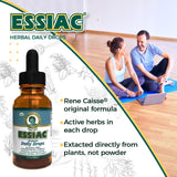 Essiac gouttes – mélange d’herbes sauvages pour un soin naturel.