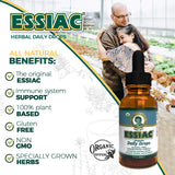Essiac extrait – méthode macération à froid pour préserver les essences.