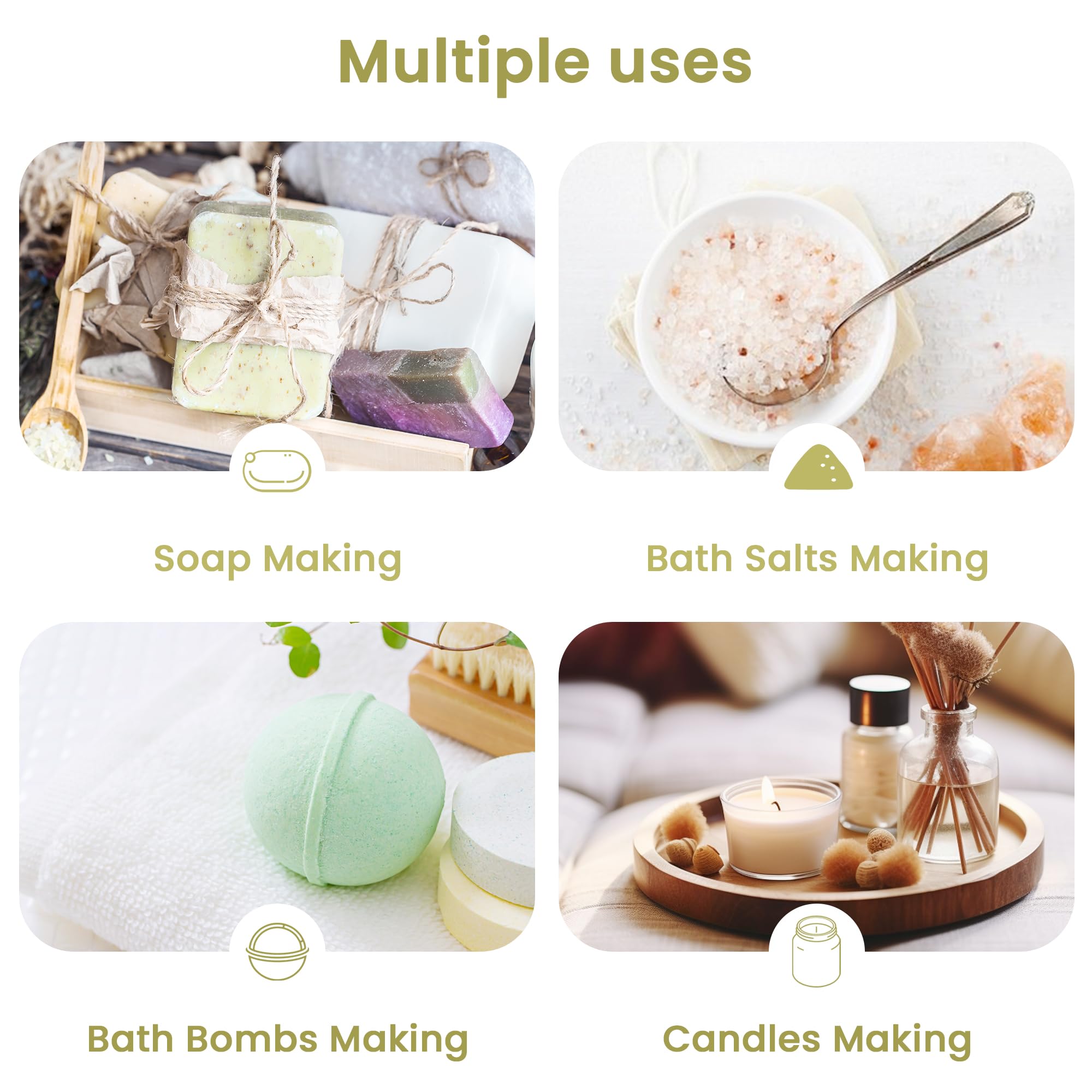 savon et bougie faits maison parfumés avec huile ESSLUX.
