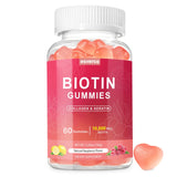 Esverco Biotine 10000 mcg gommes, bouteille ouverte pour utilisation pratique